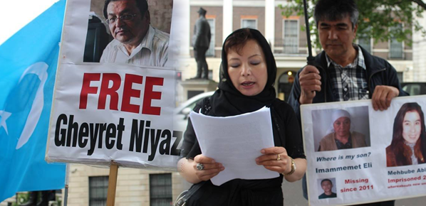 Çin'in Uygurlara zulmü Londra'da protesto edildi