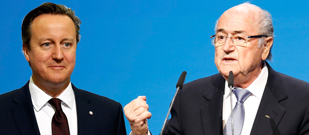 Cameron'dan, Blatter'e istifa çağrılarına destek