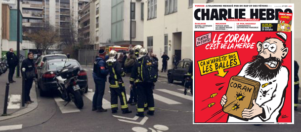 Fransa'da mizah dergisine silahlı saldırı: 11 ölü