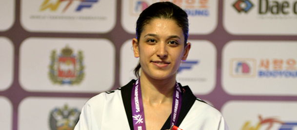Nur Tatar gümüş madalya ile dünya ikincisi